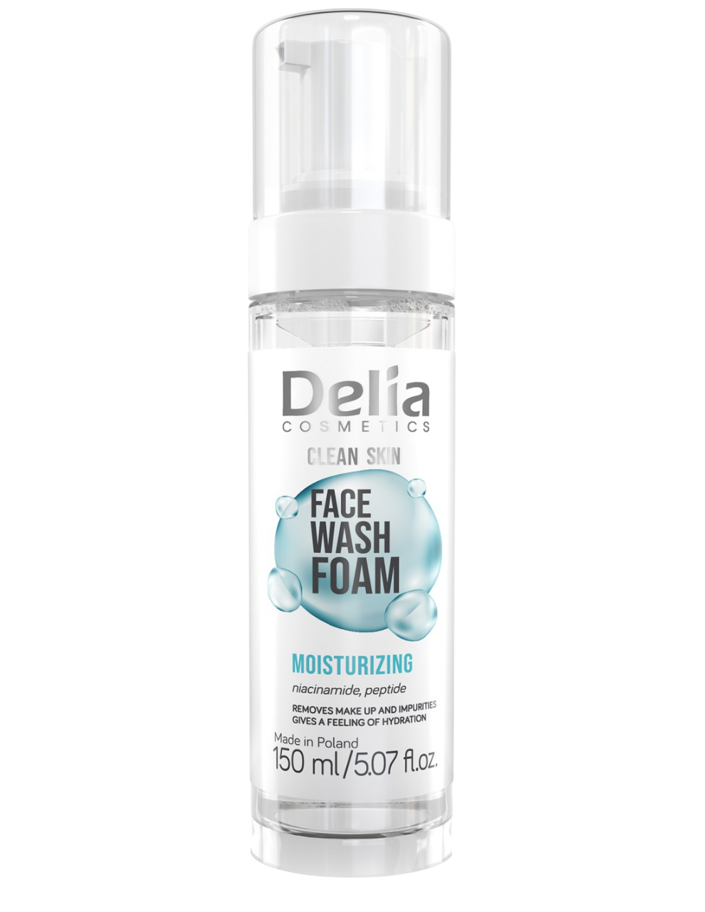 Clean Skin Face Wash Foam, 150 ml