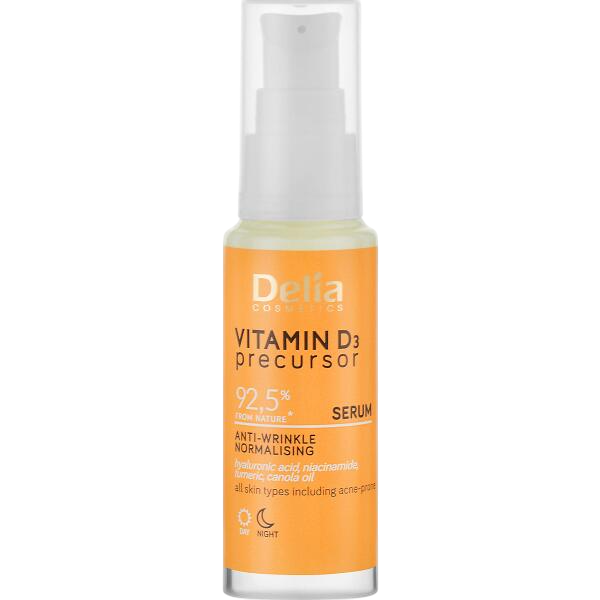 D3 vitamin ,Anti-wrinkle normalising serum, 30 ml