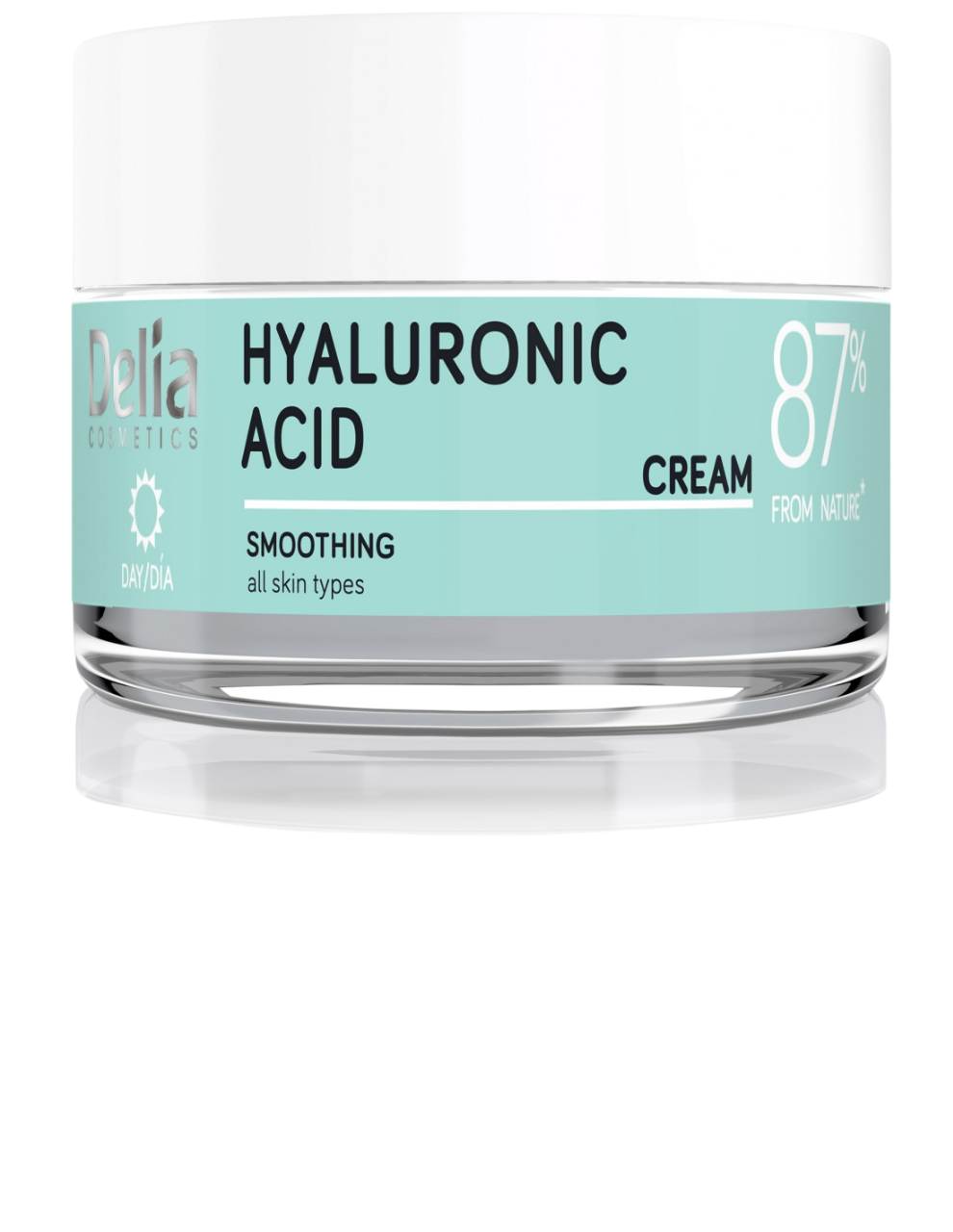 Smoothing day cream with hyaluronic acid, 50 ml