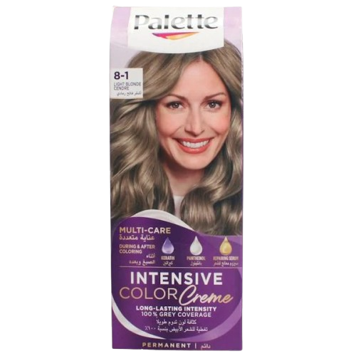 PALETTE ICC 8-1 LIGHT BLONDE CENDRE